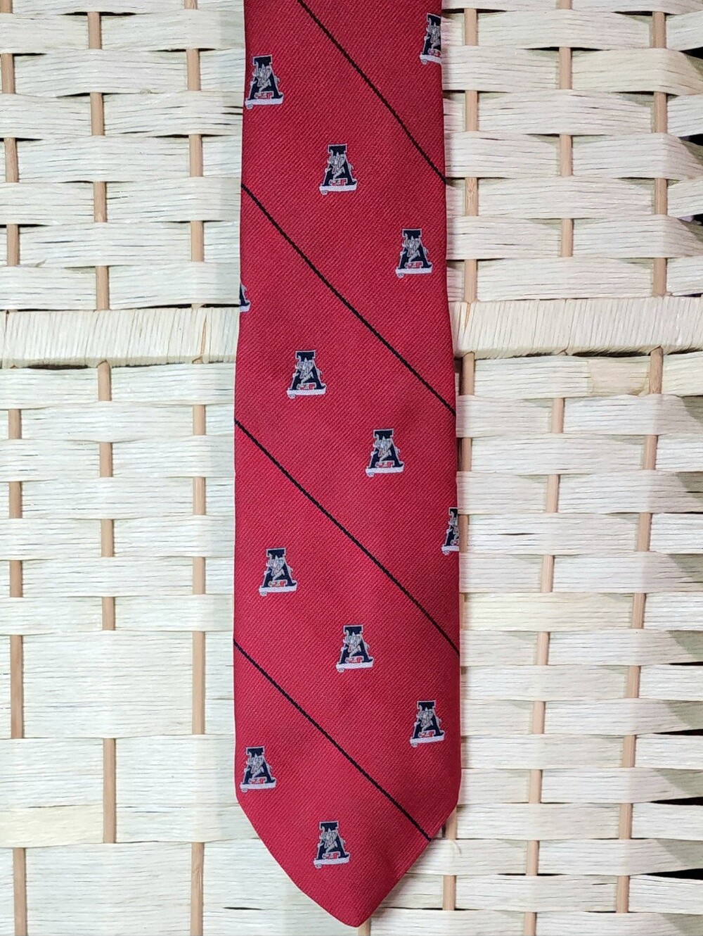 Campus Classics Vintage Alabama Crimson Tide Mens Necktie